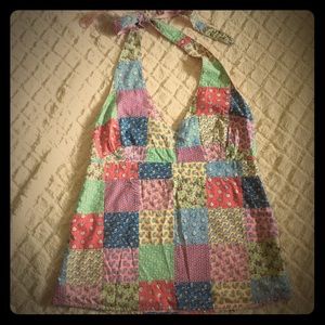 🔺Vineyard Vines Patchwork Halter🔺